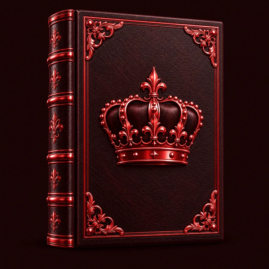 Ornate royal book — WSM Casino