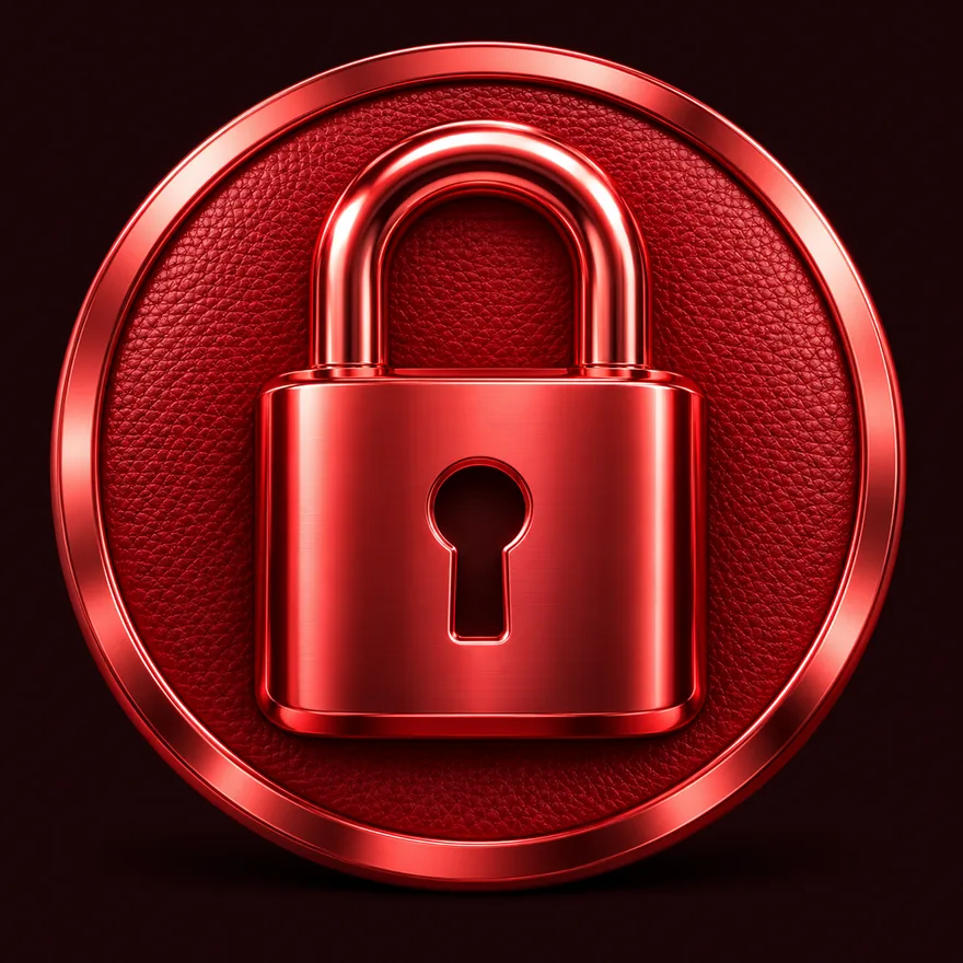 Padlock emblem — WSM Casino