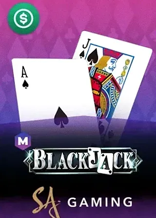 M Blackjack live game cover
