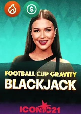 Football Cup Gravity Blackjack live game cover