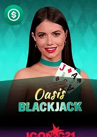Oasis Blackjack live game cover