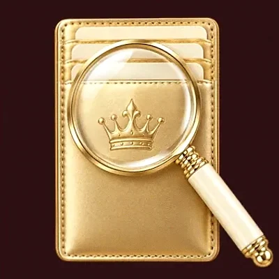 Wallet and magnifier — WSM Casino