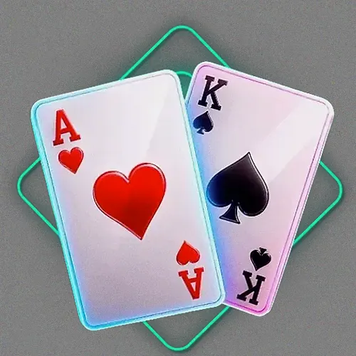 Ace and king playing cards