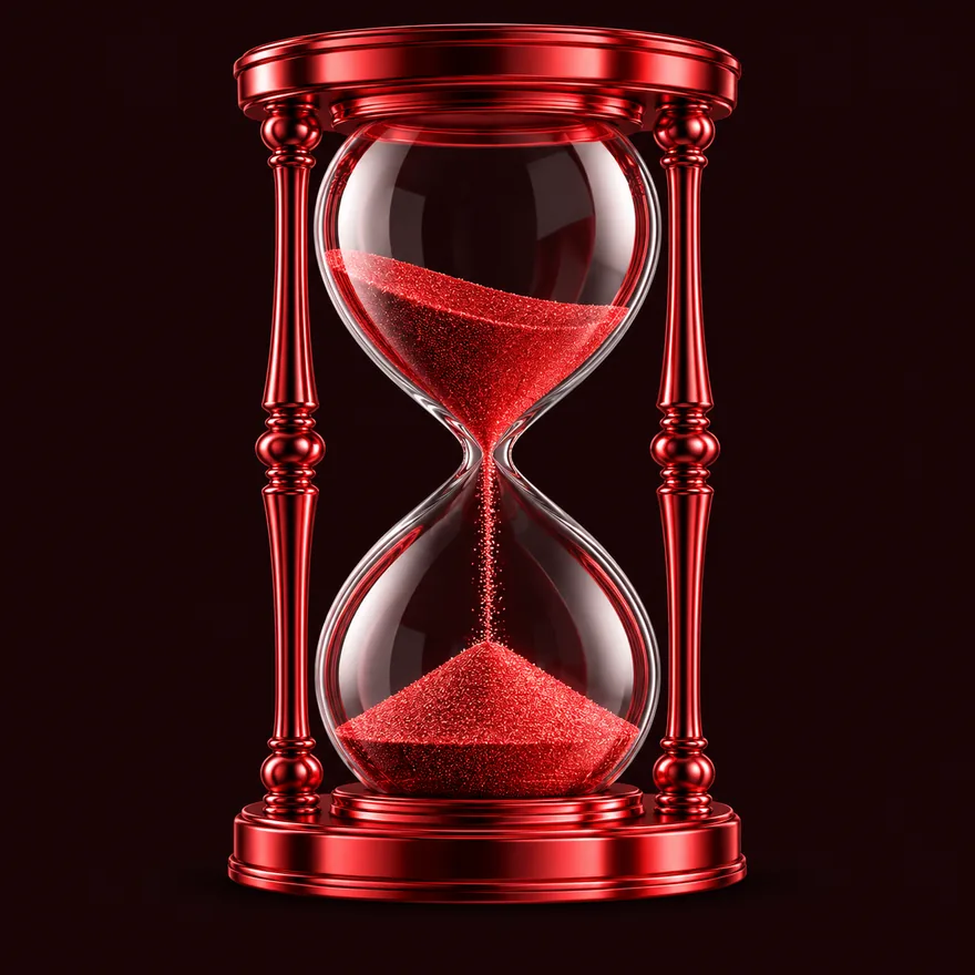 Ornate hourglass — WSM Casino