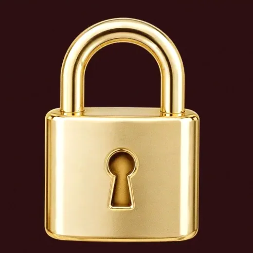 Metal padlock — WSM Casino
