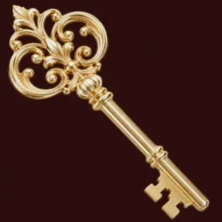 Ornate antique key — WSM Casino